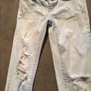 2 pairs size 3 jeans.